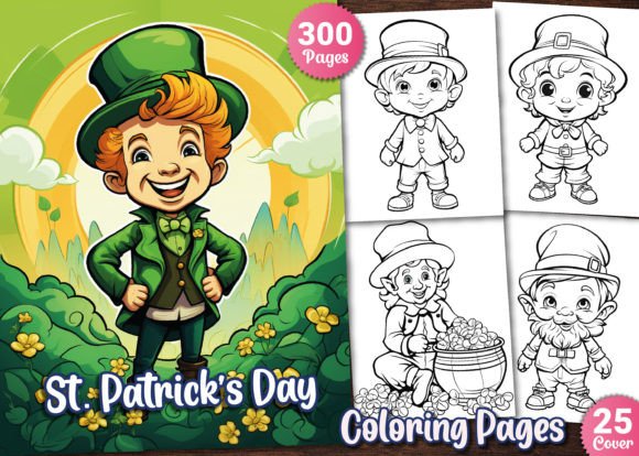 300 St. Patrick’s Day Coloring Pages