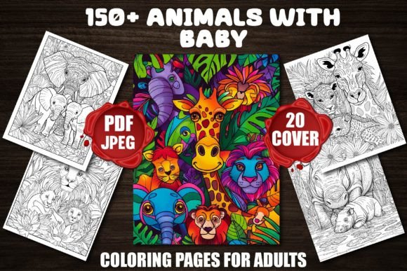 Animals with Baby Coloring Pages: A Strategic Creative Asset for Modern Creators and Wellness-Focused Brands