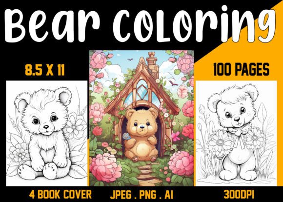Bear Coloring Book 01: A High-Content KDP Interior Built for Real Sales and Scalable Creativity