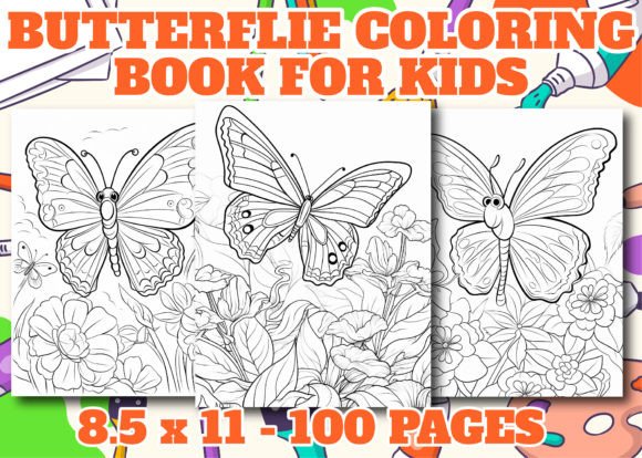 Butterflies Coloring Pages for Kids: A Scalable, Production-Ready Asset Suite for KDP and Print-on-Demand Creators