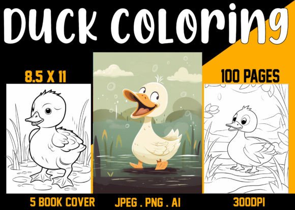 Duck Coloring Book 04: A Practical, Production-Ready Interior for High-Content KDP Publishers