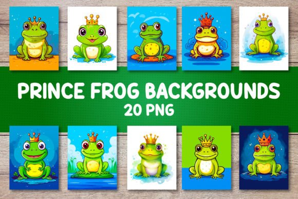Prince Frog Backgrounds for Covers