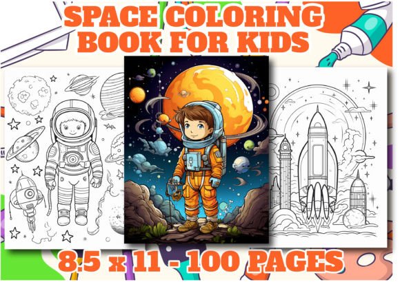 Space Boy Coloring Pages for Kids: A Smart Creative Asset for KDP & Print-on-Demand Success