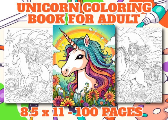 Unicorn Adult Coloring Paes 1: A Strategic Interior Asset for High-Content KDP Publishers